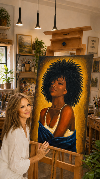 Between Movement and Colour: Meet the Artist Naima Hayat