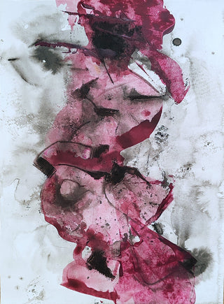 Anna Alexandrova Painting 27x37cm A drunk woman