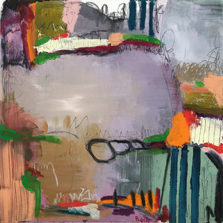 Barbara D’Angelo Månsson Painting 100x100cm Considerazioni Eleganti