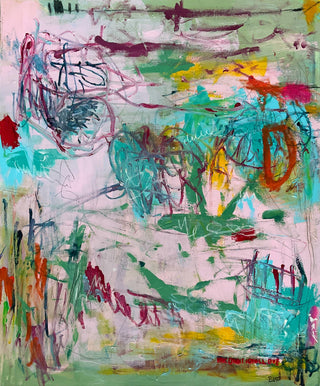 Barbara D’Angelo Månsson Painting 100x120cm Unconditional Love