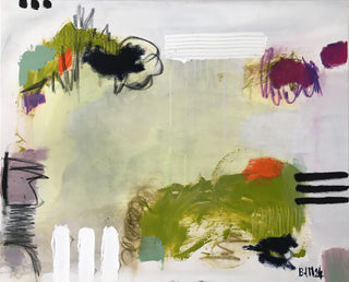 Barbara D’Angelo Månsson Painting 100x80cm A Thought In the Middle of my Mind