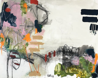 Barbara D’Angelo Månsson Painting 100x80cm I was there but I did not know