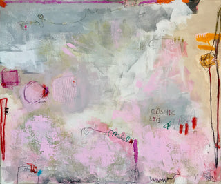 Barbara D’Angelo Månsson Painting 120x100cm My Cosmic Love