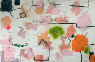 Barbara D’Angelo Månsson Painting 150x100cm Powder-free Revolution