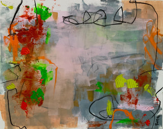 Barbara D’Angelo Månsson Painting 90x70cm Archetipi