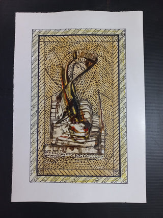 Constantino Leon Painting 48x33cm Untitled