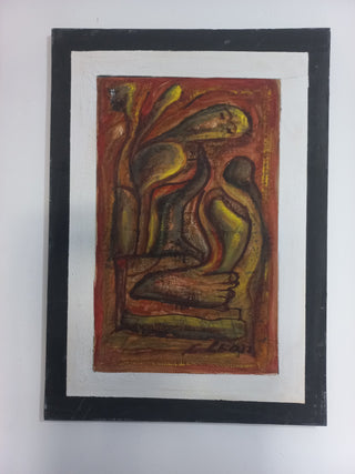 Constantino Leon Painting 50x70cm Untitled