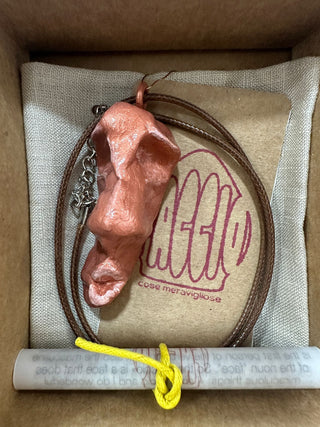 Cristiana Giacchetti Jewerly Antique pink and copper Faccio