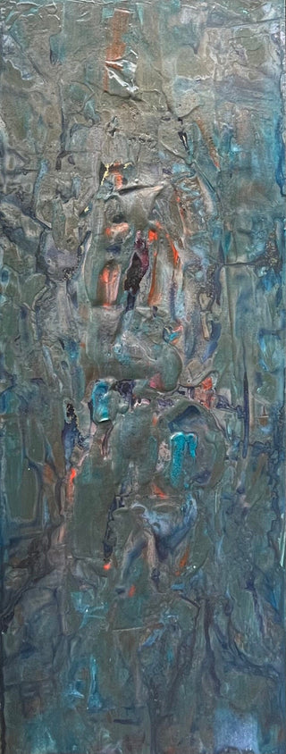 Cristiana Giacchetti Painting 32x100cm The Genius