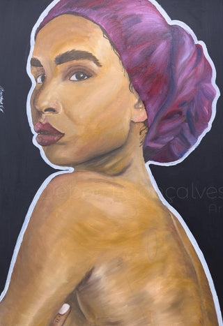 Débora Gonçalves Painting 50x70cm Feel the power