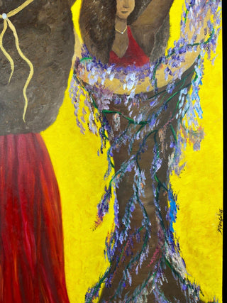 Débora Gonçalves Painting The Queen