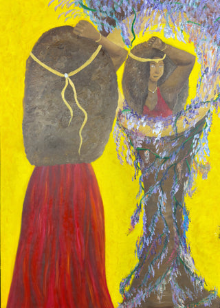 Débora Gonçalves Painting The Queen