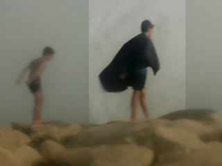 ragazzi sulla scogliera