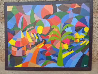 A Colorfull journey through african landscape