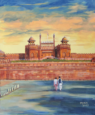 Sunset Walk - Red Fort