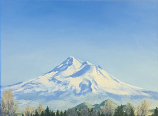 Mt Shasta from behind the Shell Station