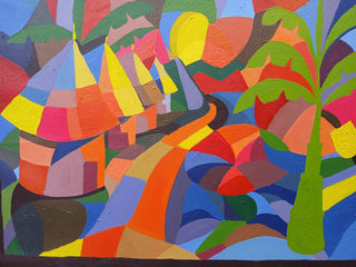 A Colorfull journey  through african landscape