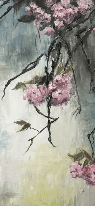 Lavinia Marin Painting 50x70cm The waterfall
