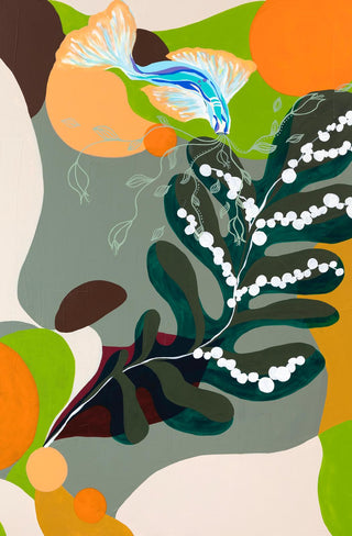Mara Bonofiglio Painting 100x150cm Mercí
