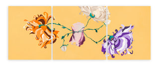 Mara Bonofiglio Painting 260x100cm Dahlia Miracles