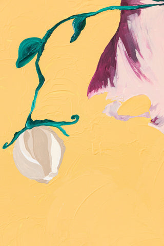 Mara Bonofiglio Painting 260x100cm Dahlia Miracles
