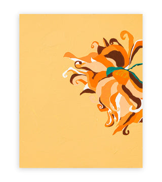 Mara Bonofiglio Painting 260x100cm Dahlia Miracles