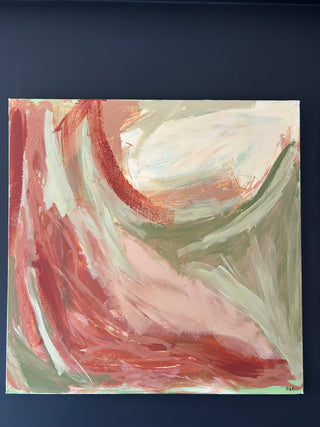 Nair Painting 80x80cm Laranjinha I