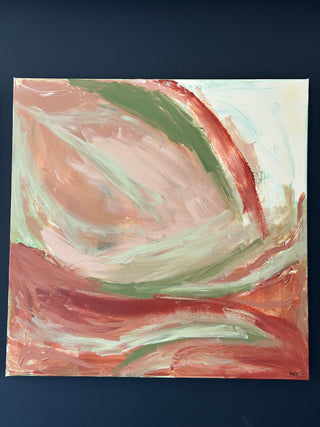 Nair Painting 80x80cm Laranjinha II