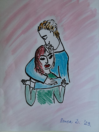 Renea Dizdarevic Painting 29x21cm Love