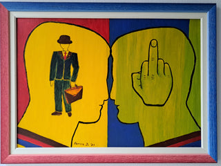 Renea Dizdarevic Painting 35x50cm Reflection