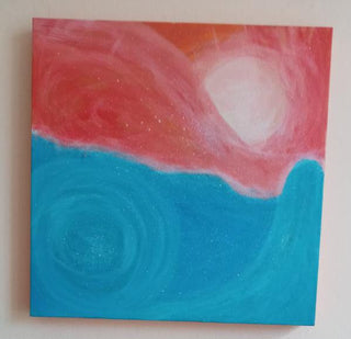 Selma CGF Painting 40x40cm Climate Change