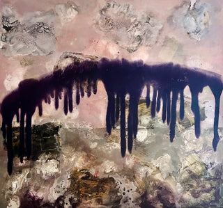 Susanne Meier zu Eissen-Rau Painting 145x155 cm The Shelter of a Bridge